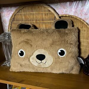 😄Snugtown brown bear pillow stuffy